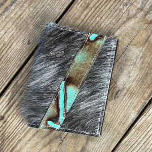 080 Passport Cover - Black & White w/ Patina Brands