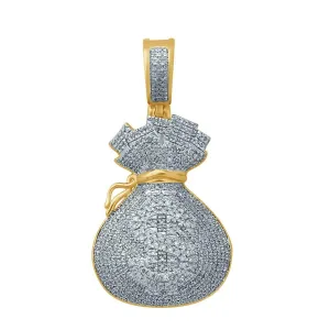 10K 0.97-1.05CT D-MONEY BAGS