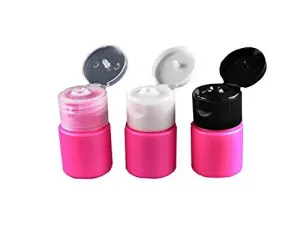 10Pcs 15Ml Plastic Refillable Red Sample Bottle With Flip Cap For Perfume Cosmetic Storage Container Makeup Emollient Water Shower Gel Emulsion Lotion (Flip Cover Random)