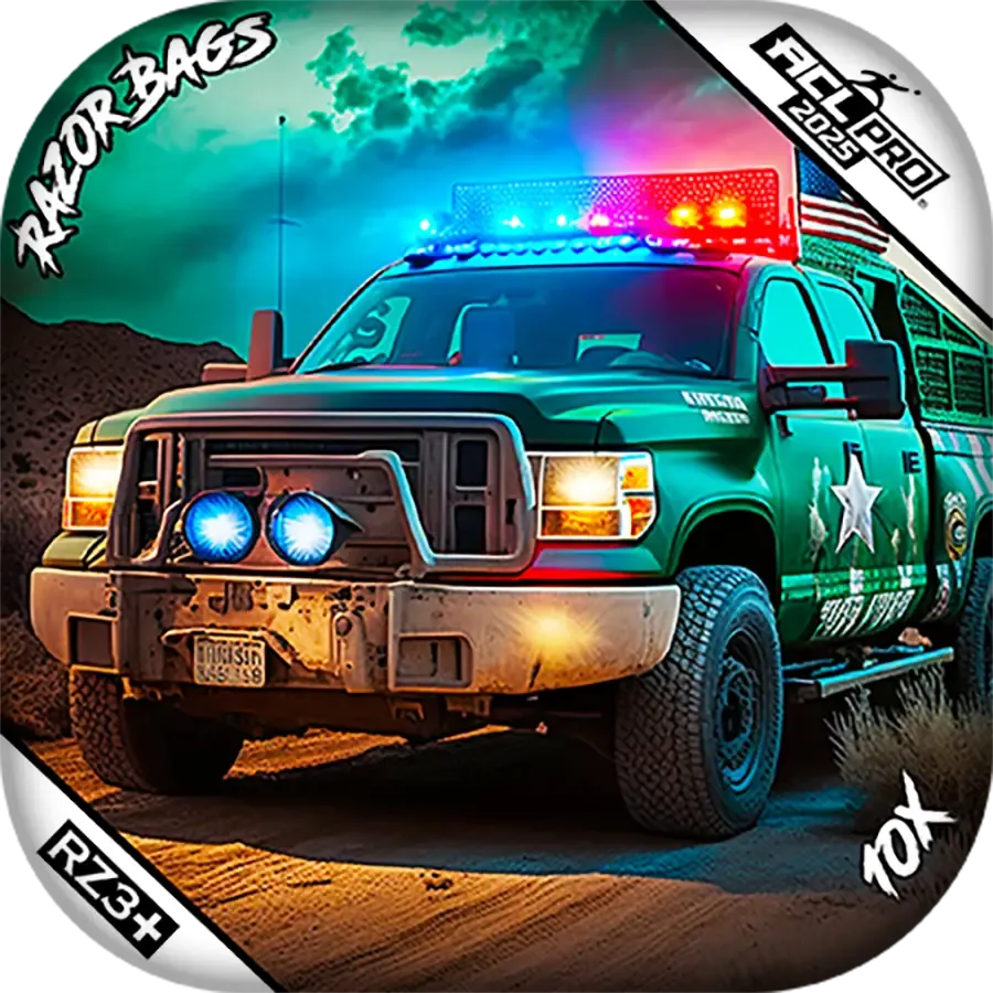 10X | Hero Border Patrol | ACL PRO Razor Cornhole Bags