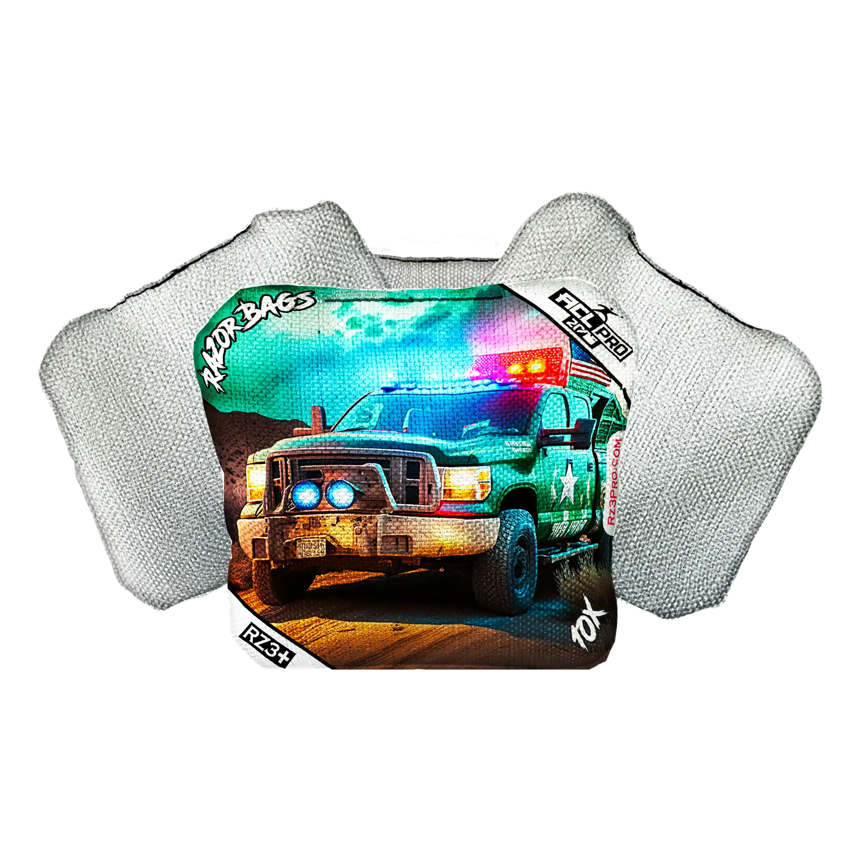 10X | Hero Border Patrol | ACL PRO Razor Cornhole Bags