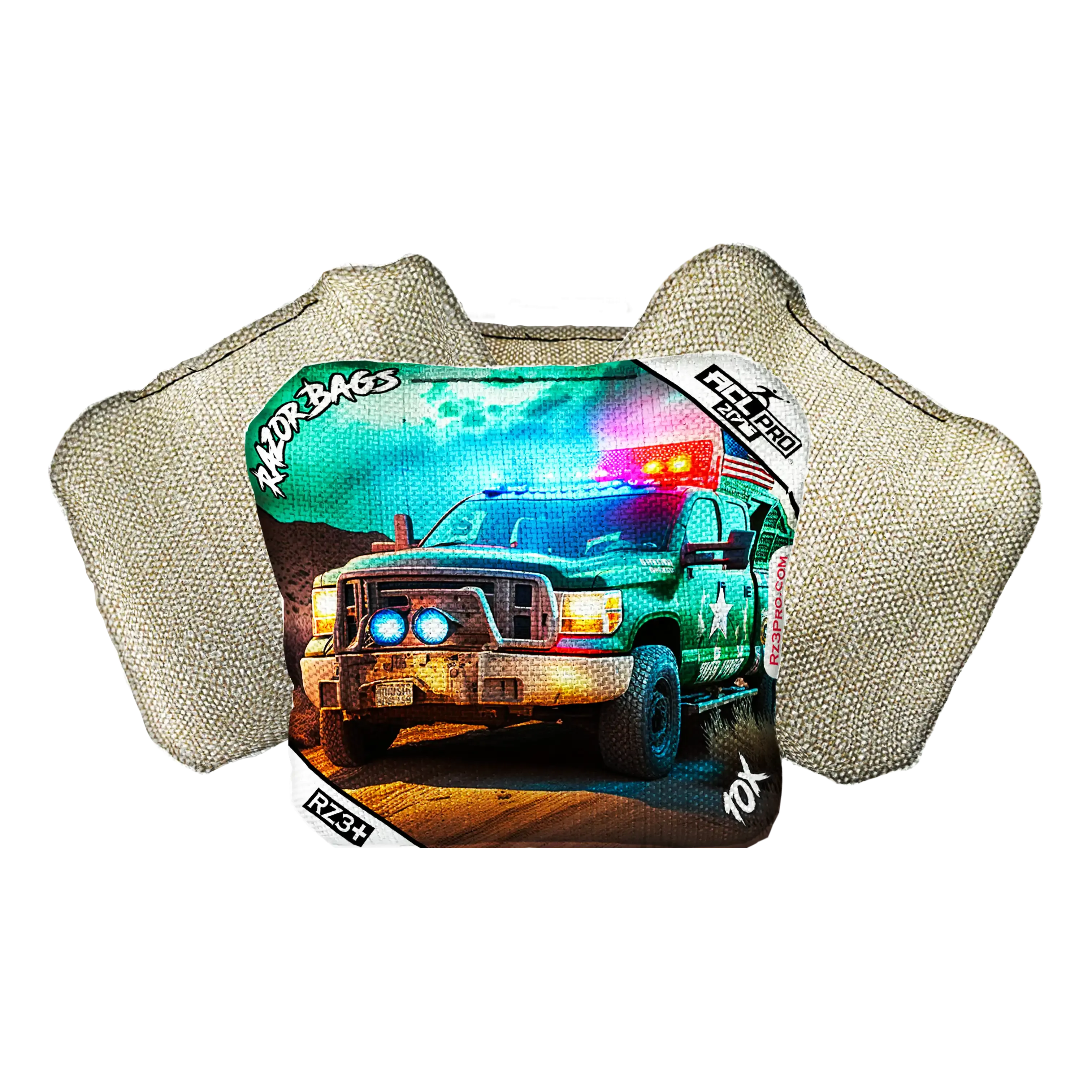 10X | Hero Border Patrol | ACL PRO Razor Cornhole Bags