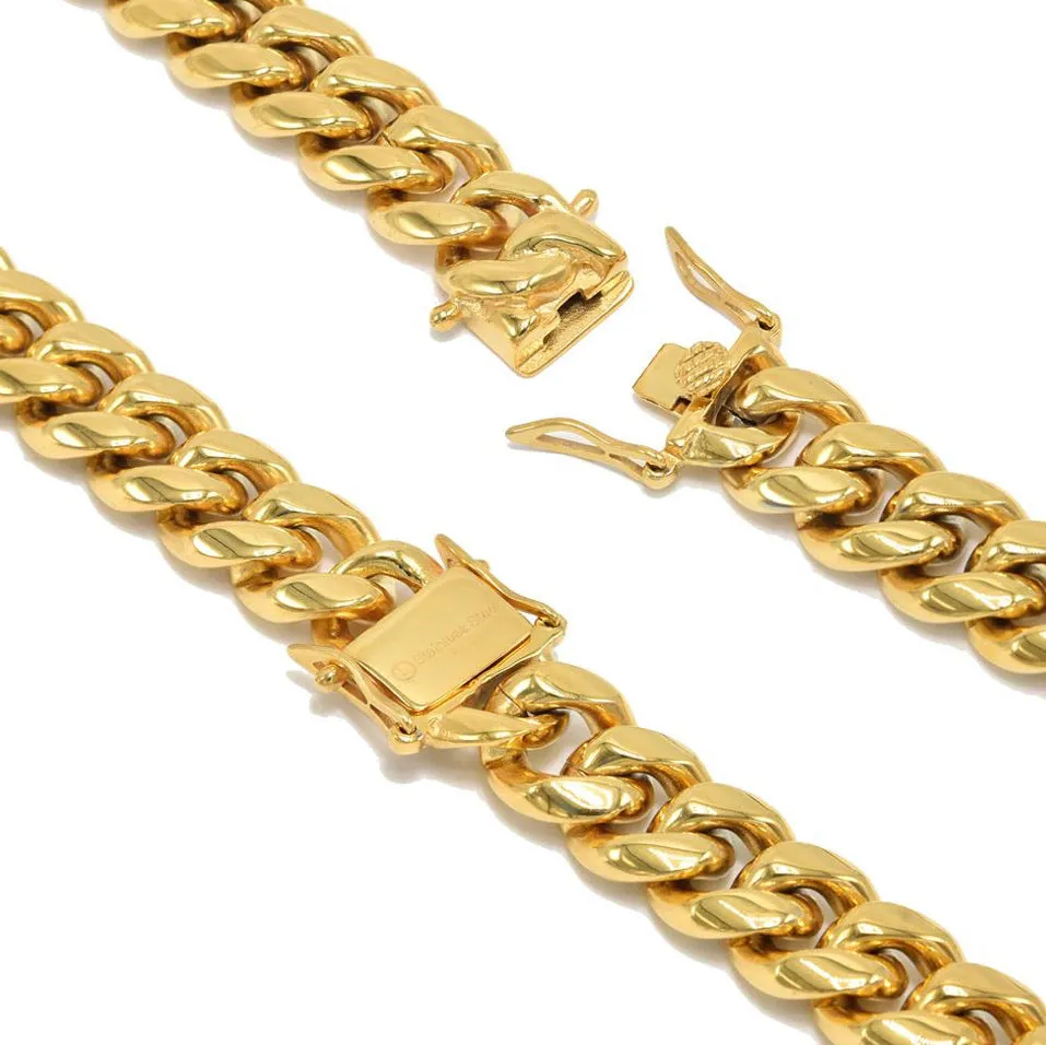 12MM CUBAN STEEL chain