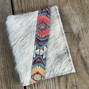 185 Passport Cover - Unicorn w/ Rainbow Aztec