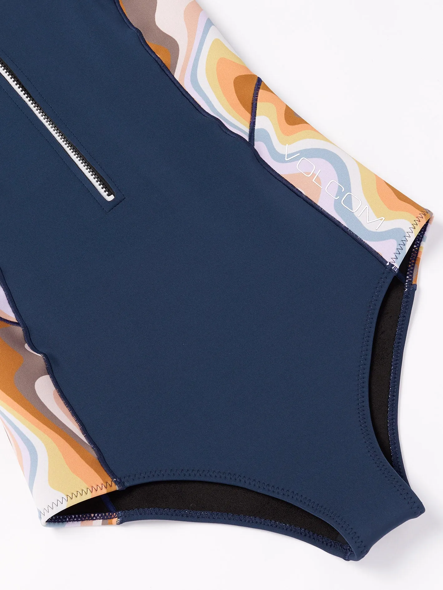 1Mm Front Zip Short John Wetsuit - NAVY
