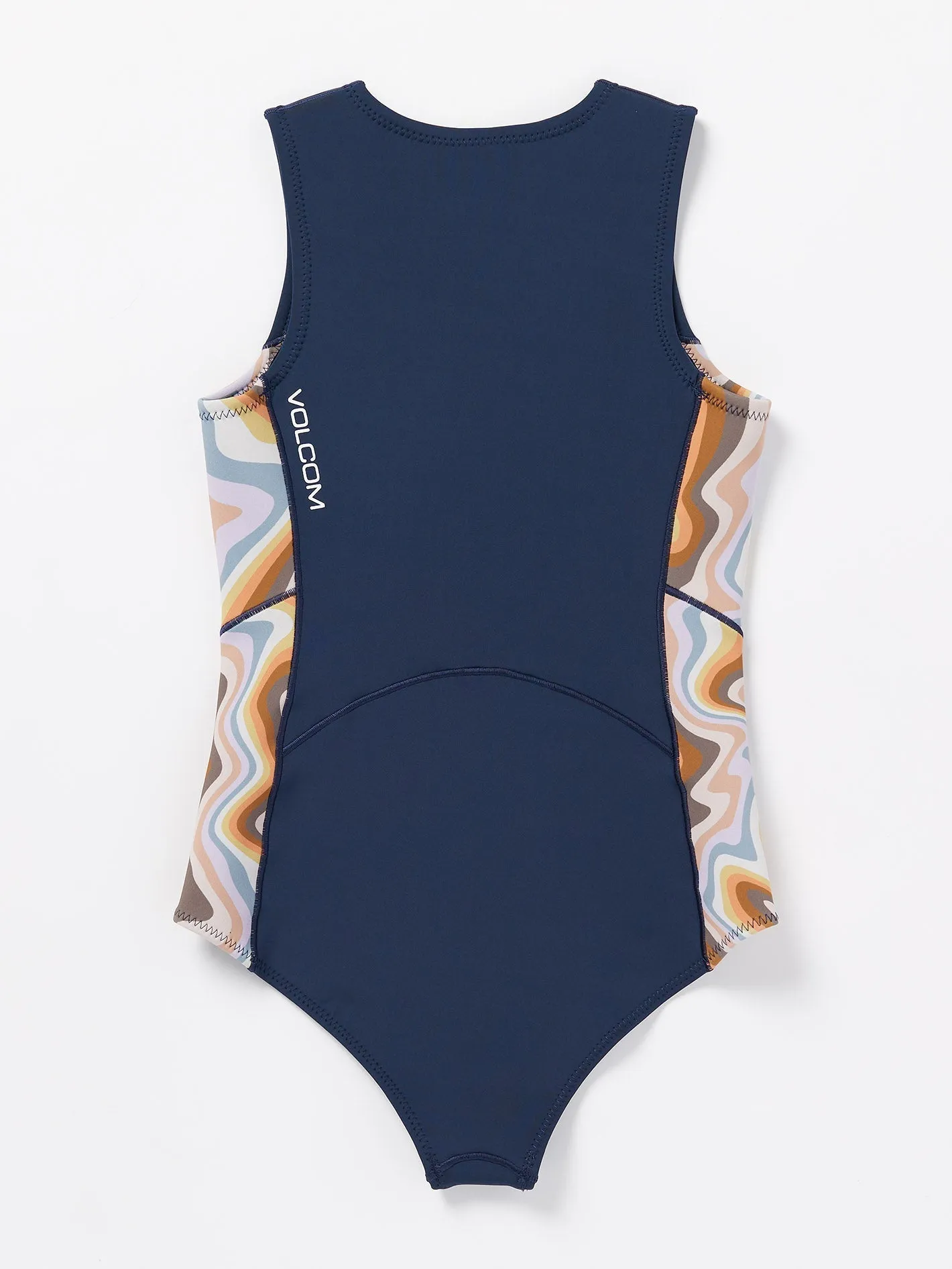 1Mm Front Zip Short John Wetsuit - NAVY