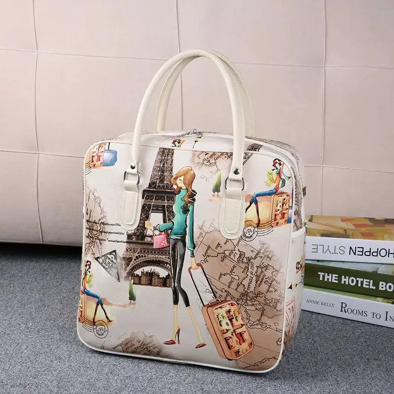 2023 New Fashion Waterproof Women Travel Bag Large Capacity Portable Bag Travel Luggage Tote