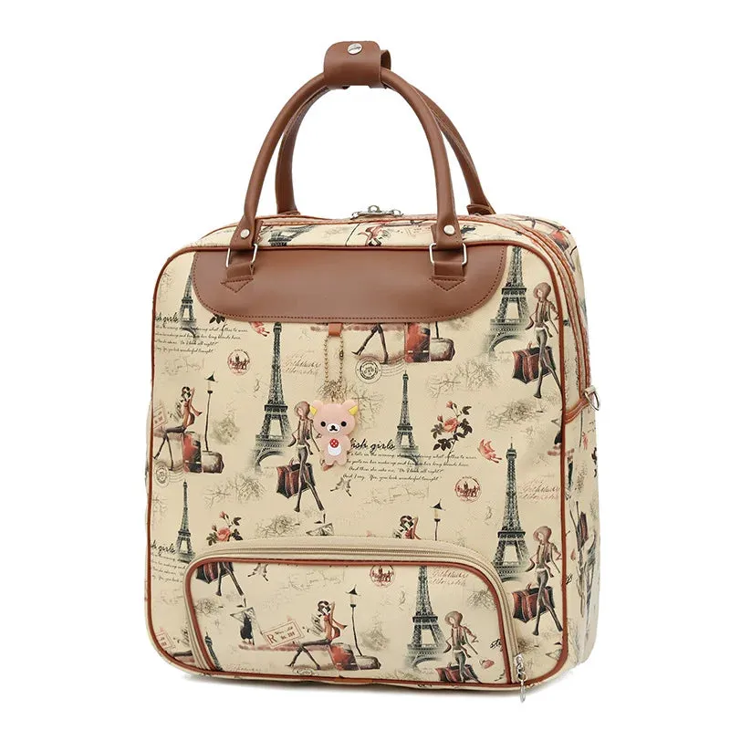 2023 New Fashion Waterproof Women Travel Bag Large Capacity Portable Bag Travel Luggage Tote