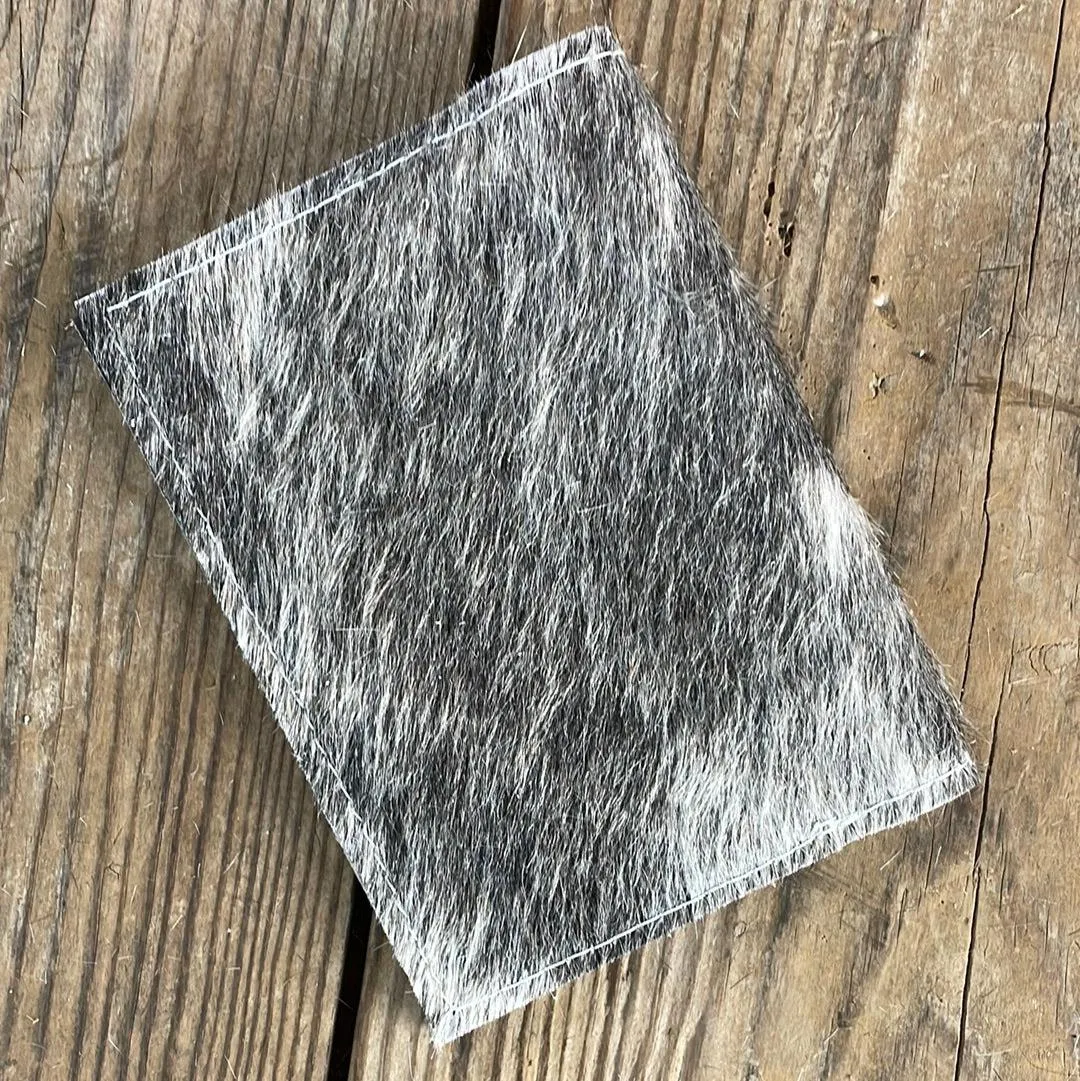 206 Passport Cover - Grey Brindle w/ Margarita Skulls