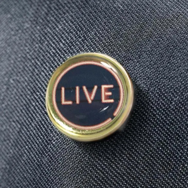 20mm Round Lapel Pin