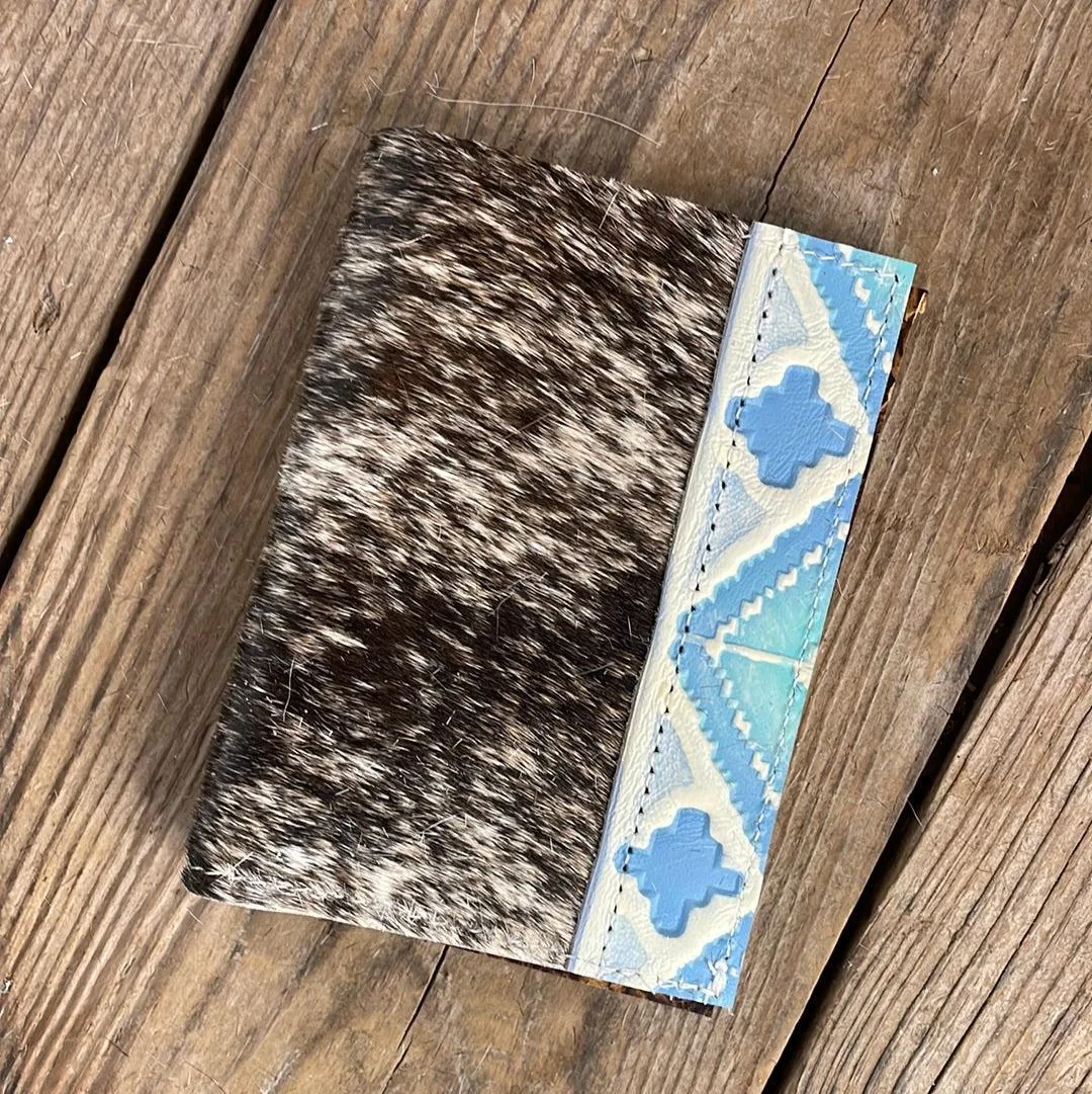 219 Passport Cover - Brindle w/ Encanto Navajo