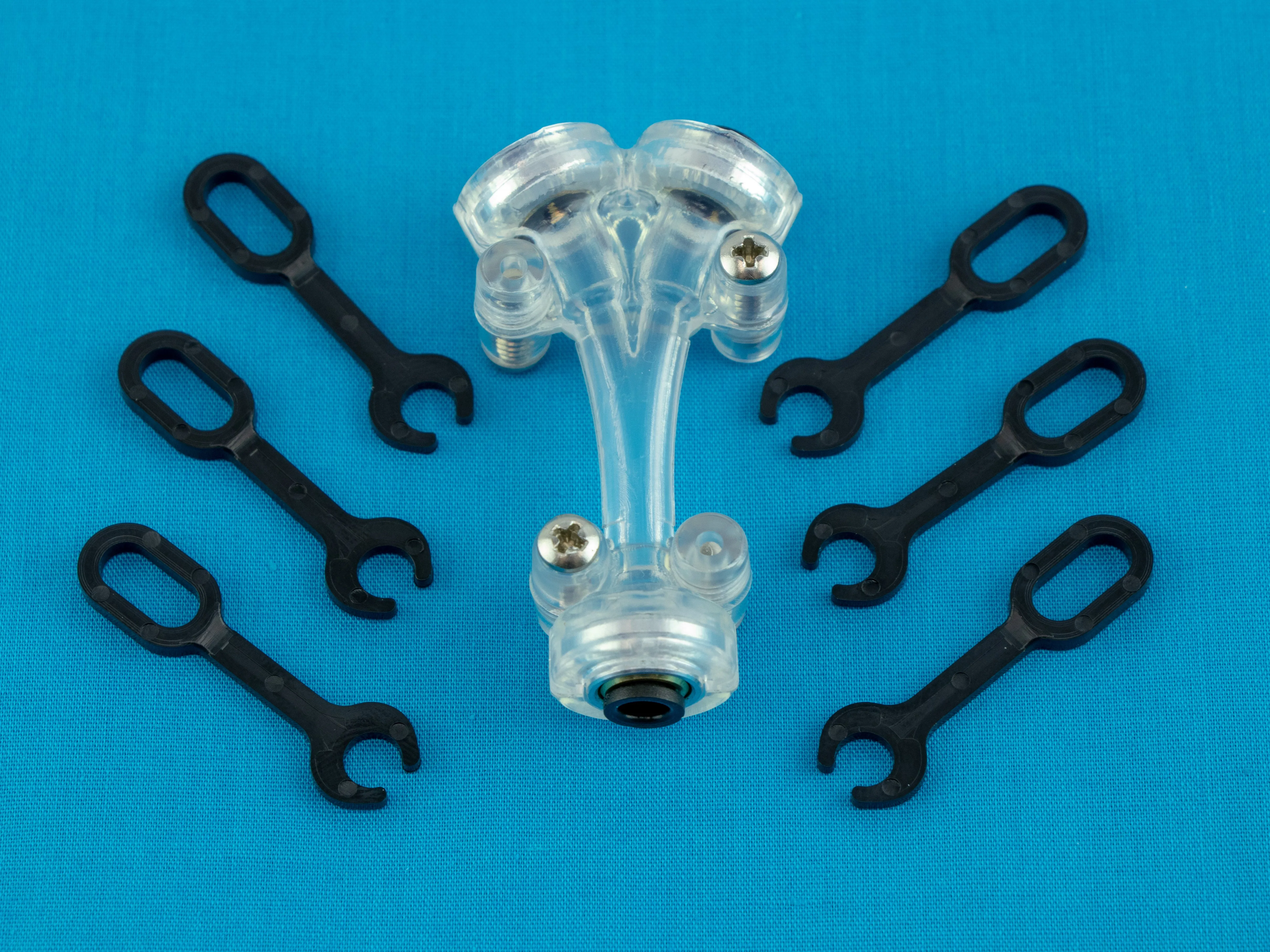 3 way PTC Bowden Y filament 2 into 1 for 4mm OD Tubing KIT