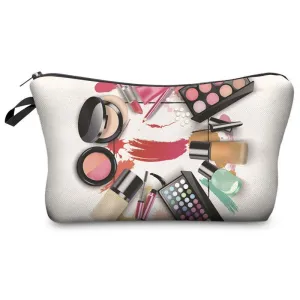30 Pieces) Pattern Design Women Multifunction Cosmetic Storage