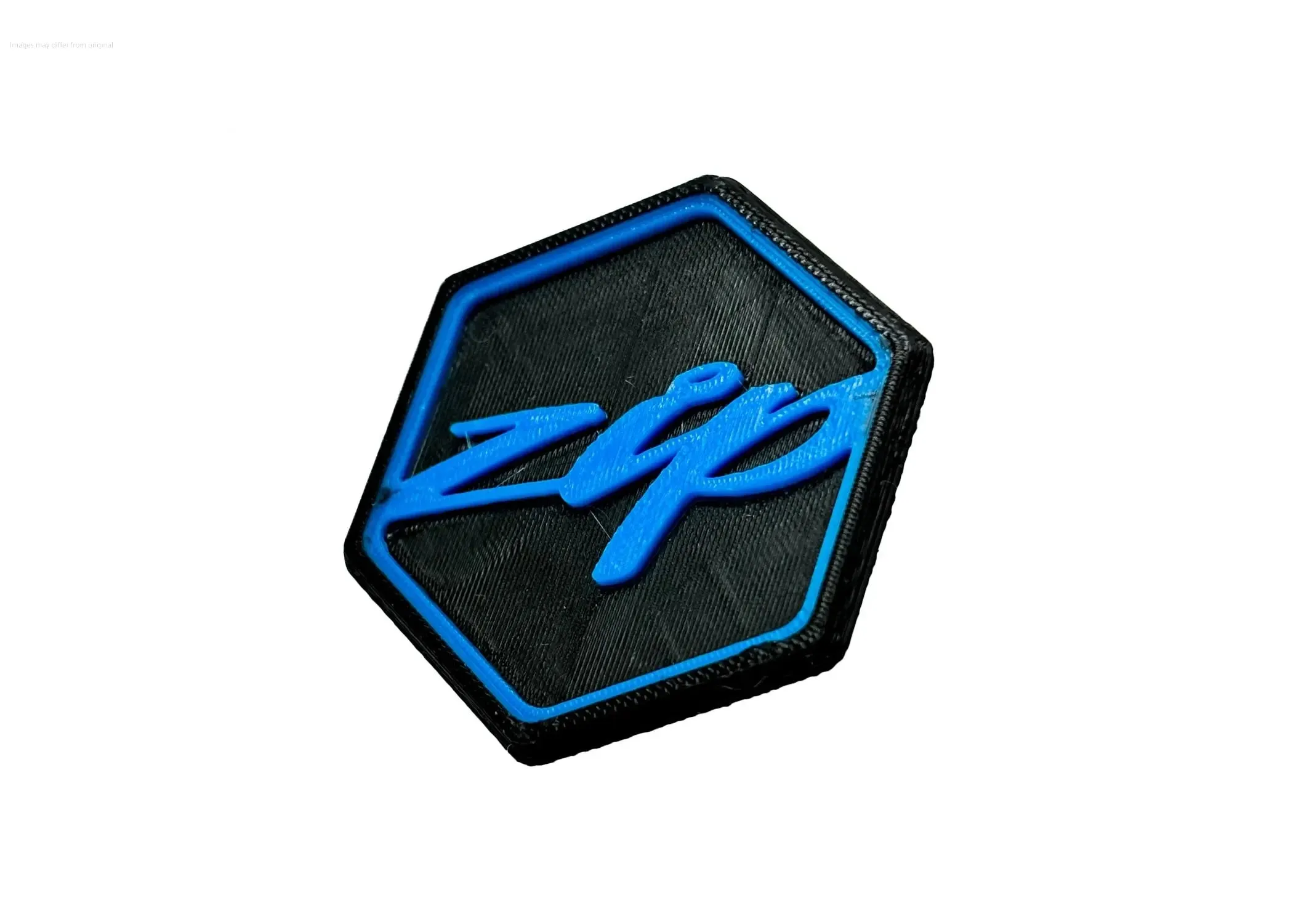 3D Logo Piaggio Custom Edition Blue | Piaggio ZIP Models