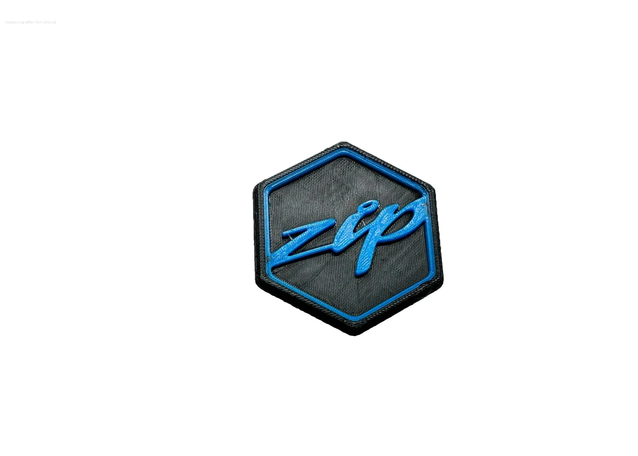 3D Logo Piaggio Custom Edition Blue | Piaggio ZIP Models