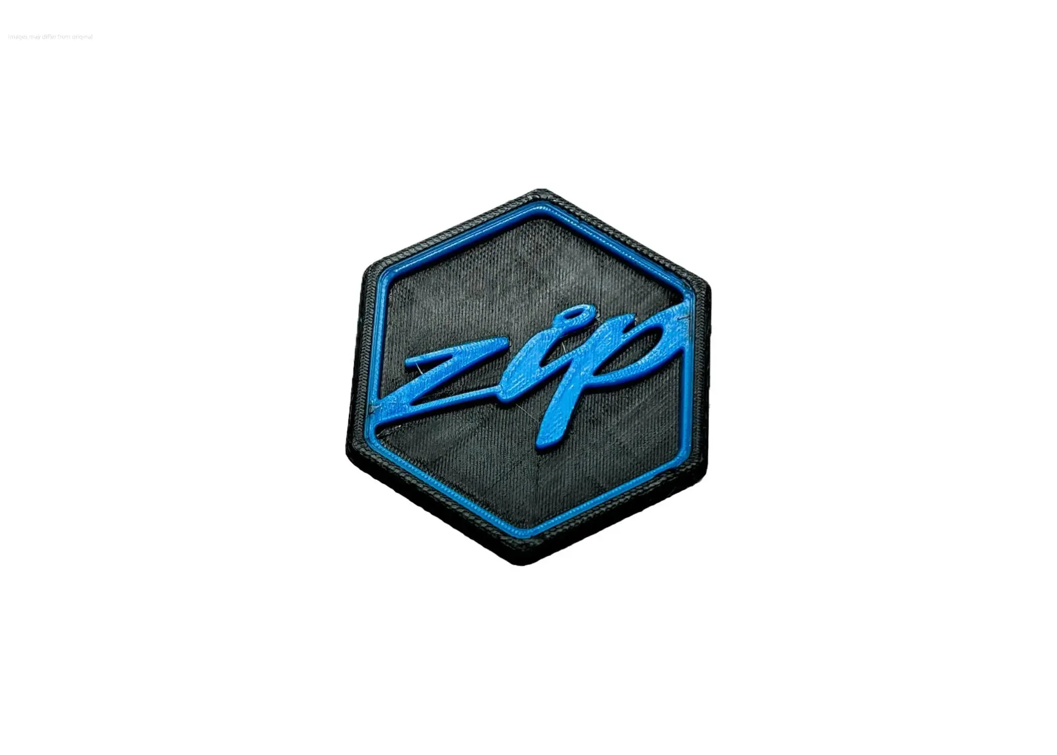 3D Logo Piaggio Custom Edition Blue | Piaggio ZIP Models