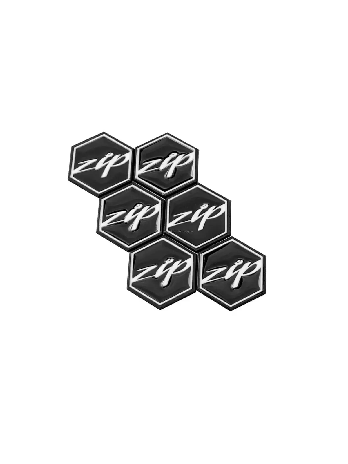 3D Logo Piaggio Custom Edition White | Piaggio ZIP Models
