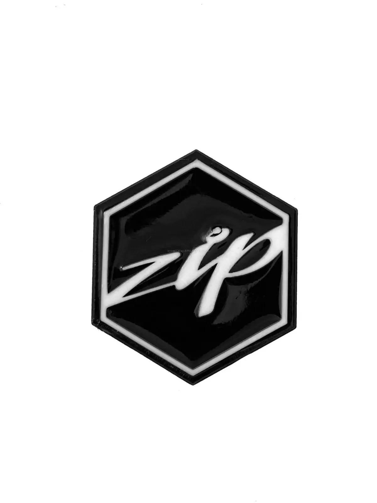 3D Logo Piaggio Custom Edition White | Piaggio ZIP Models