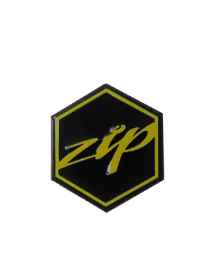 3D Logo Piaggio Custom Edition Yellow | Piaggio ZIP Models