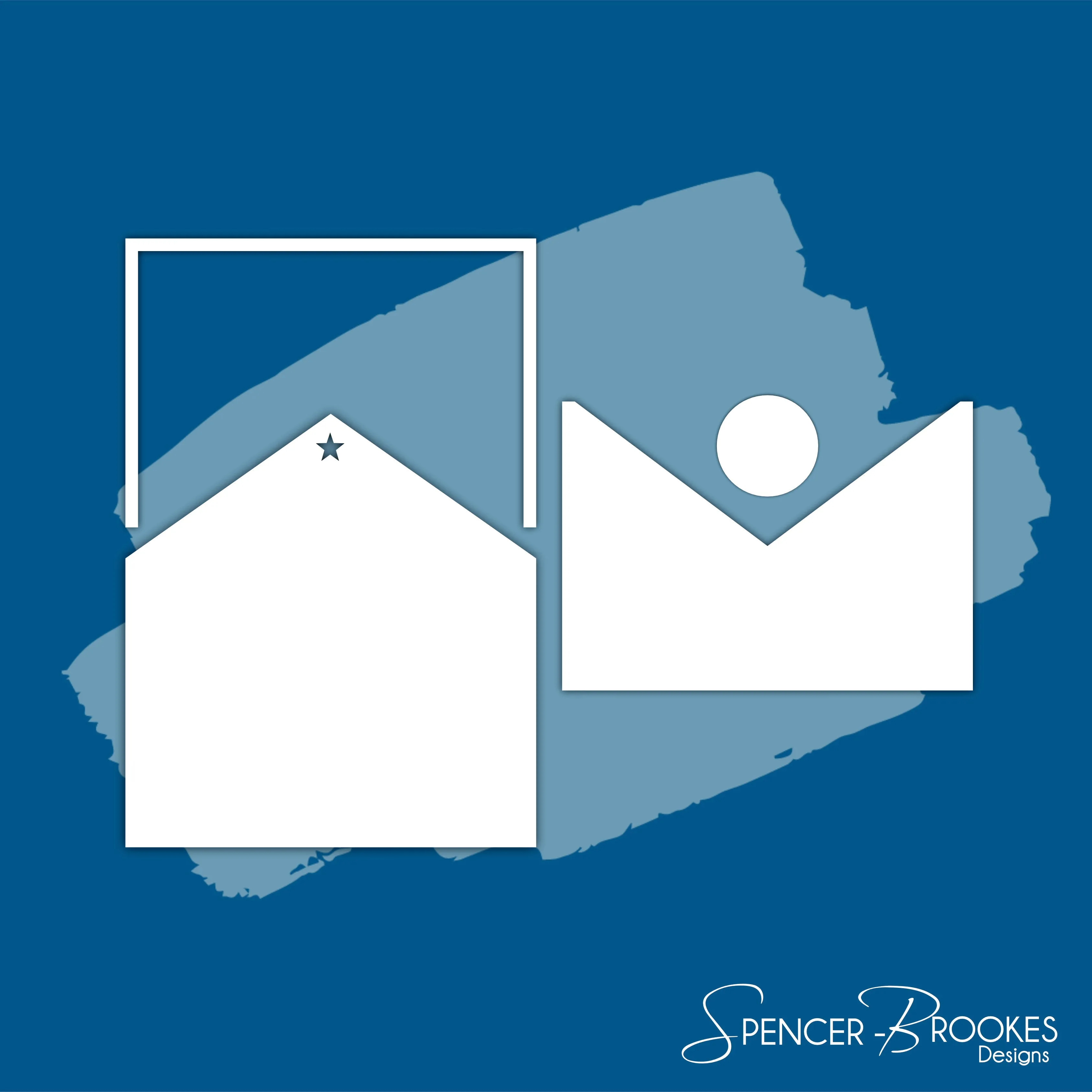 3mm White MDF Envelope Kit