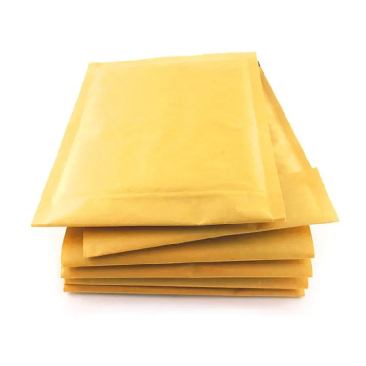 50 Pack - Gold Envelopes A5 Bubble - 80GSM