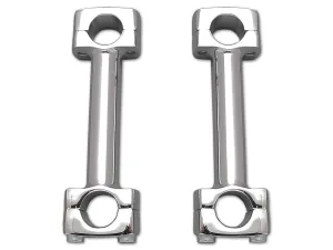 5" Chrome Dog Bone Riser Set