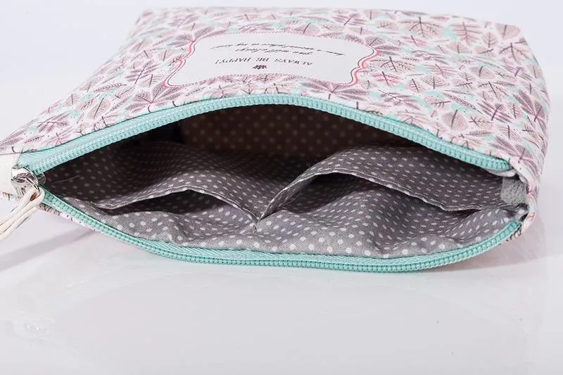 6 Kinds of British Print Makeup Bag