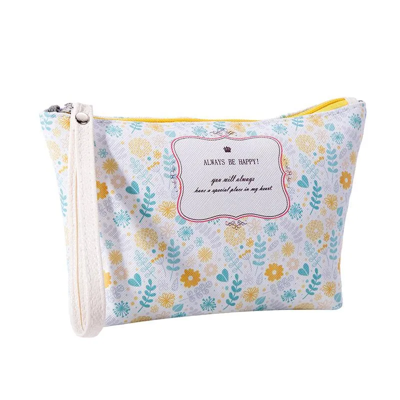 6 Kinds of British Print Makeup Bag