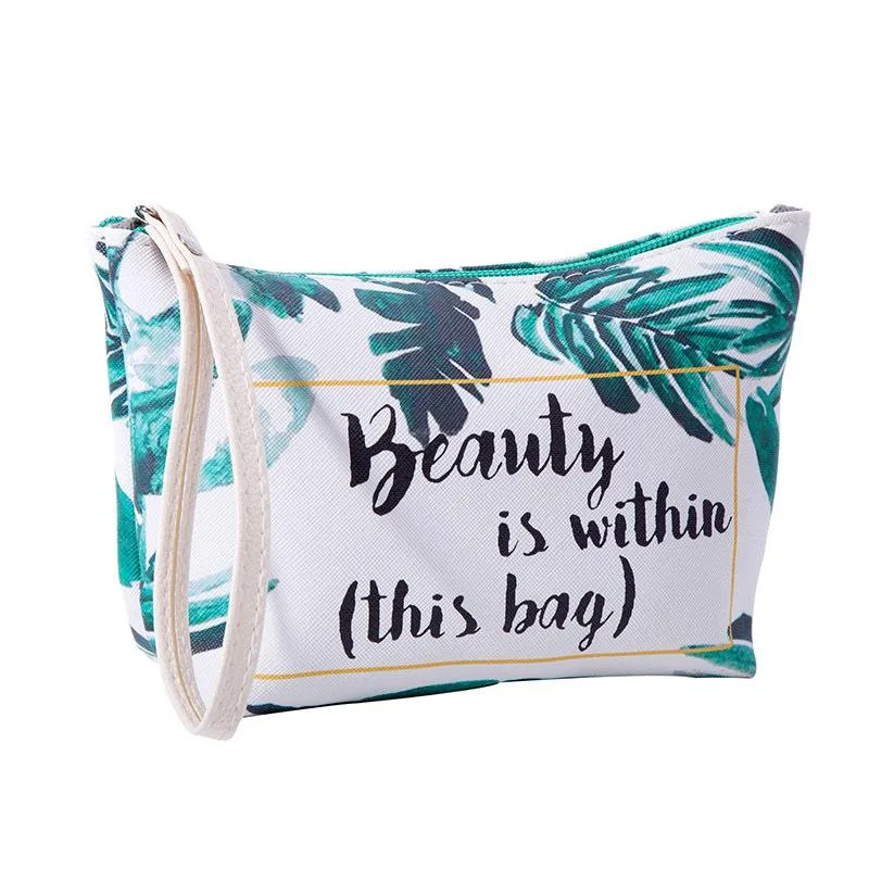6 Kinds of British Print Makeup Bag