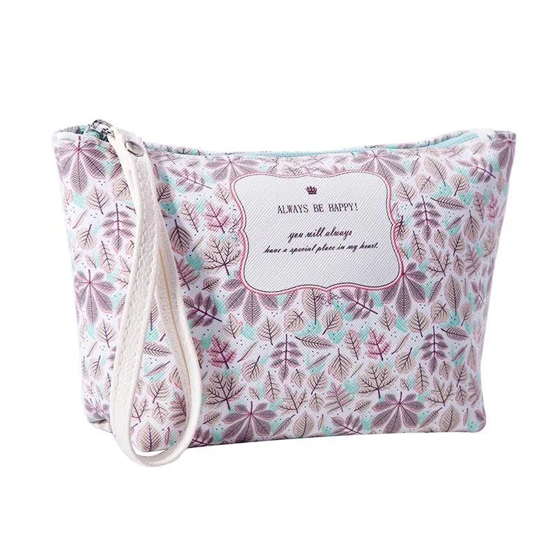 6 Kinds of British Print Makeup Bag