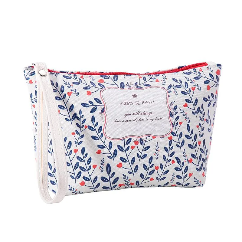 6 Kinds of British Print Makeup Bag