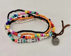 6 Strand Inspirational Bracelet set