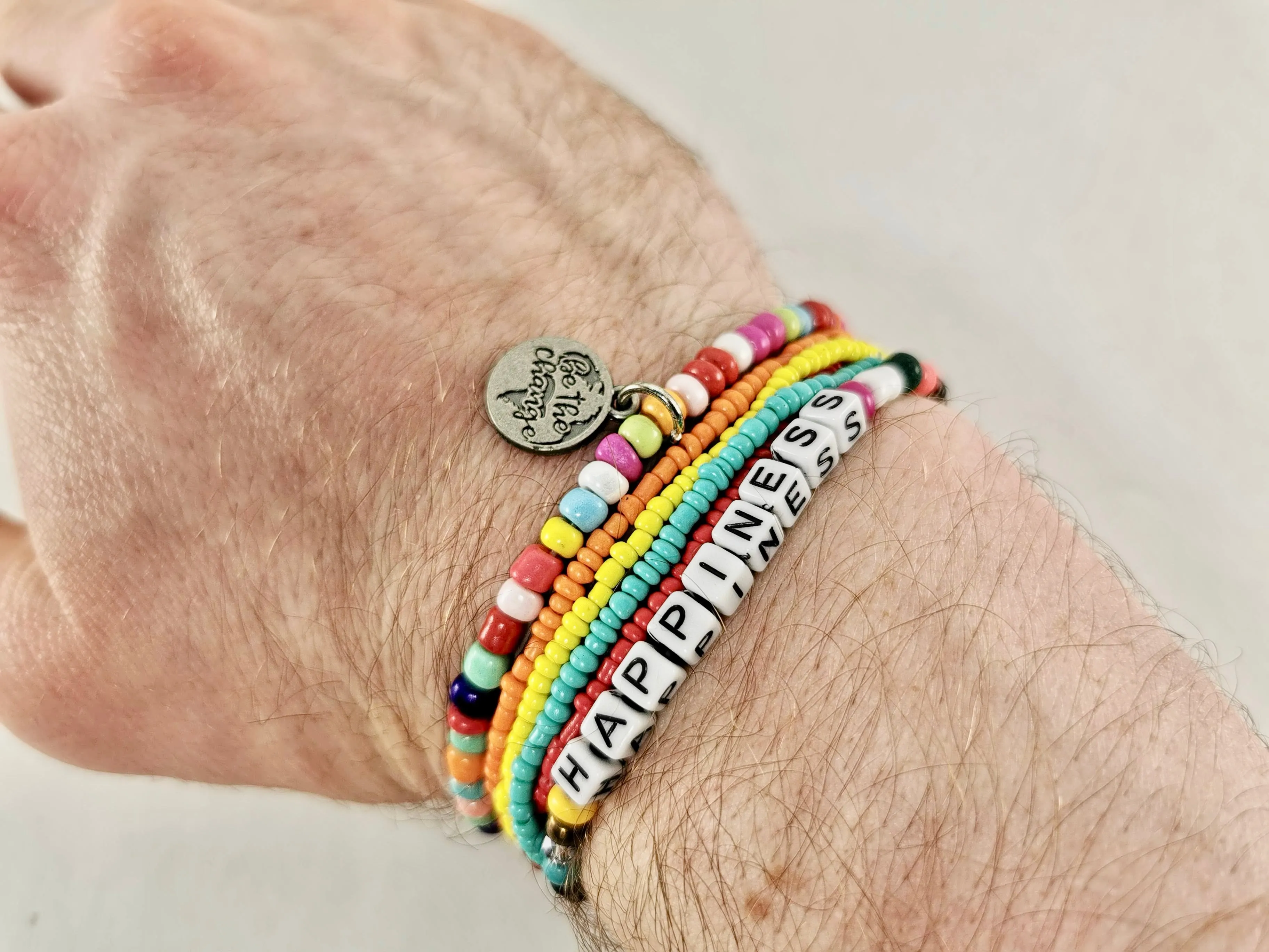 6 Strand Inspirational Bracelet set