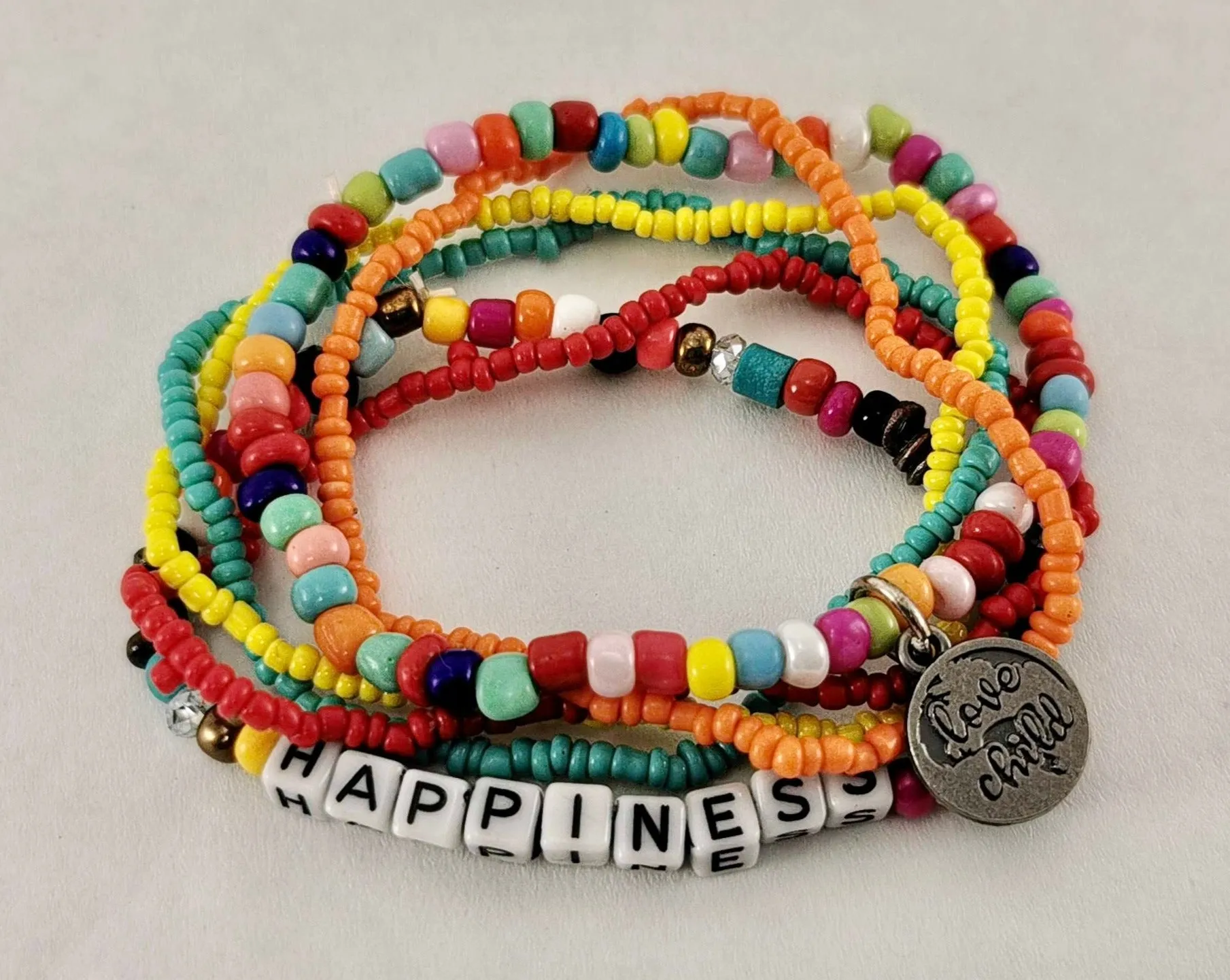 6 Strand Inspirational Bracelet set