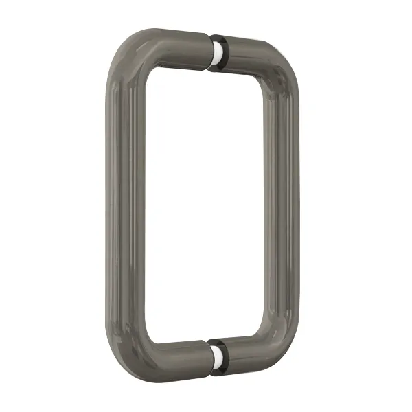 6" x 6" Shower Handle - Tubular - No Washer (CH, BN, MBL, SB, PN, BBRZ, GM, ORB)