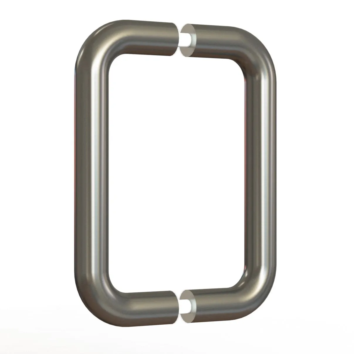 6" x 6" Shower Handle - Tubular - No Washer (CH, BN, MBL, SB, PN, BBRZ, GM, ORB)