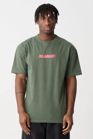 91 KEY ITALIC OG TEE - PIGMENT FOREST