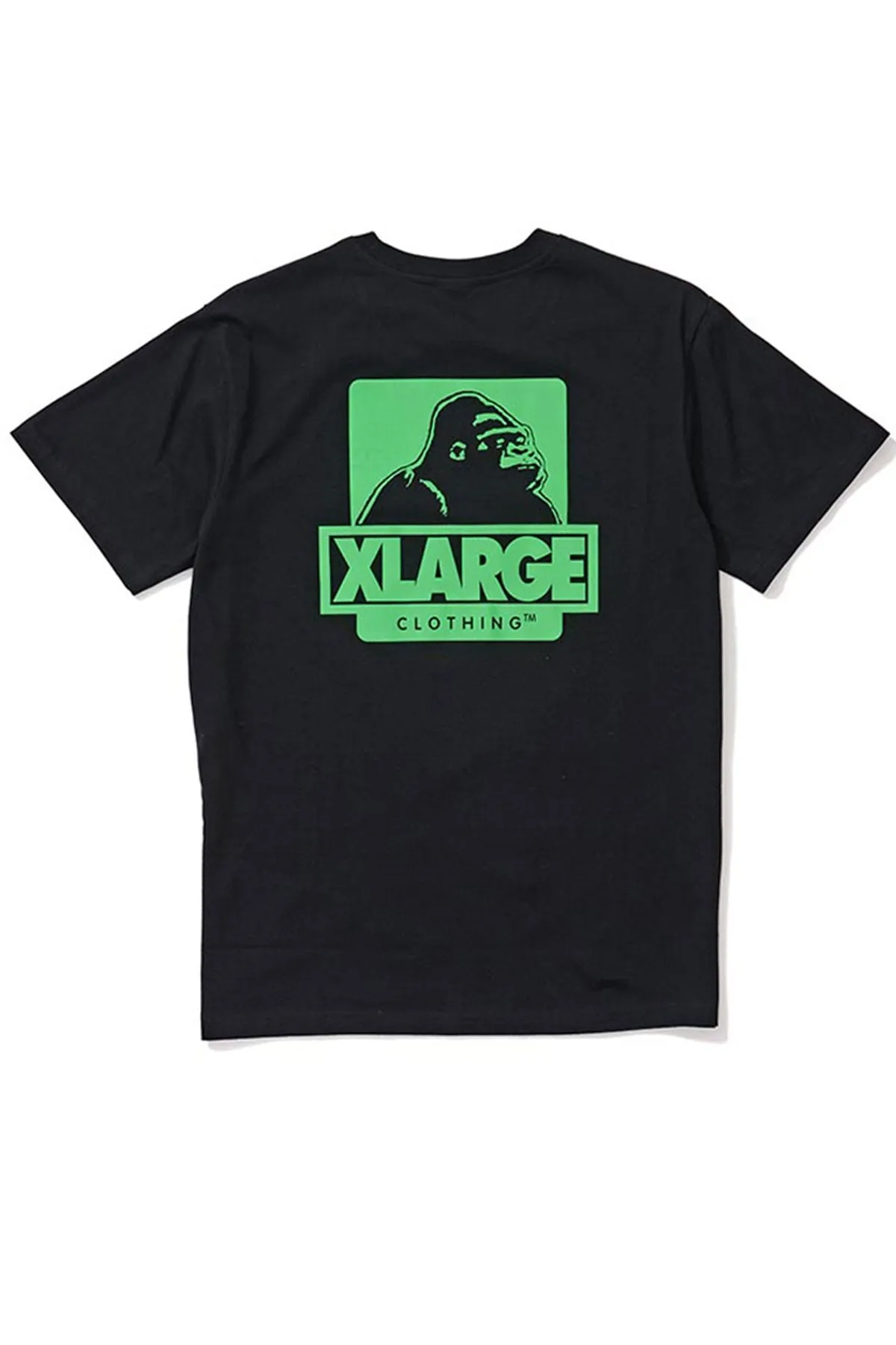91 Text SS Tee - Black/Green