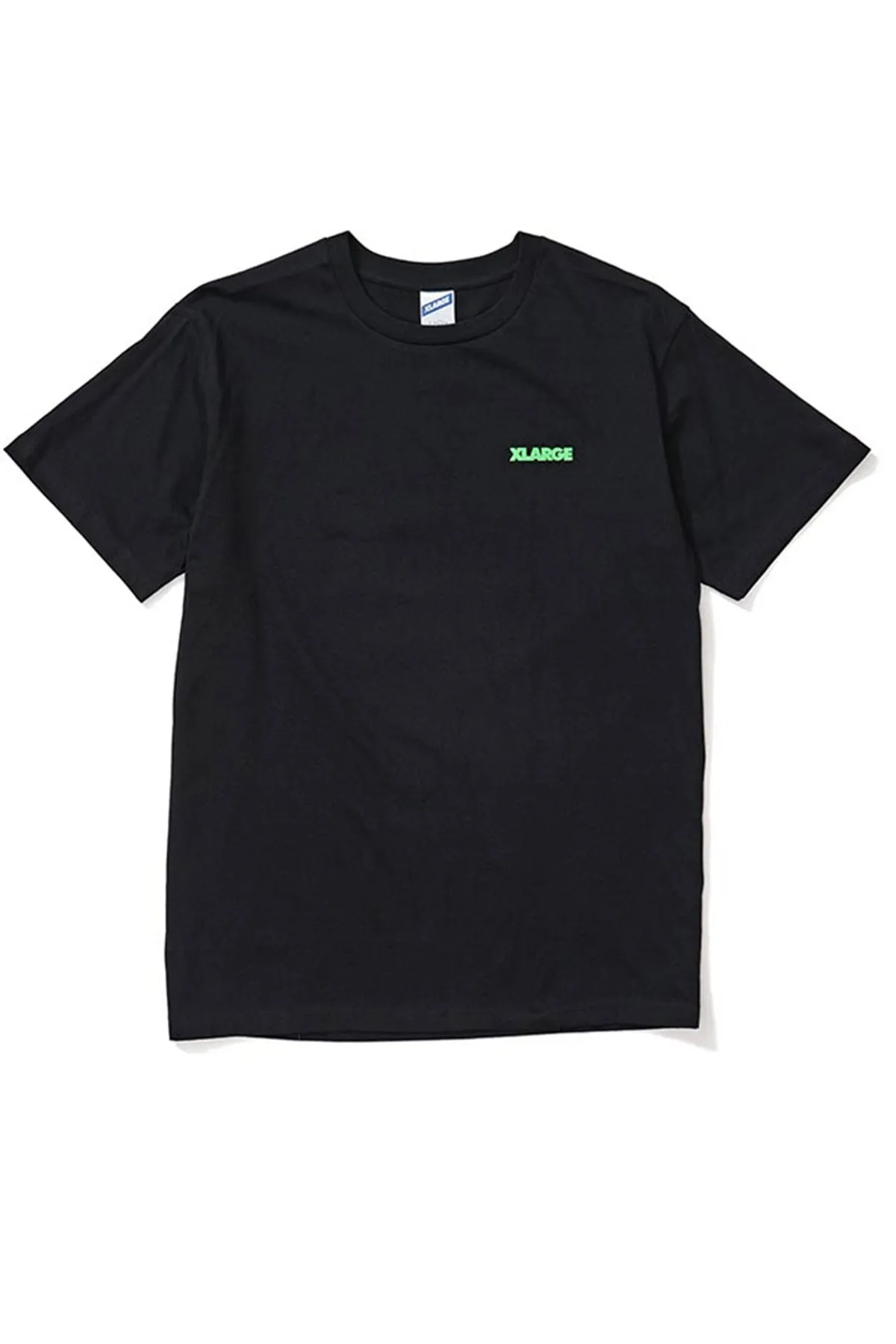 91 Text SS Tee - Black/Green