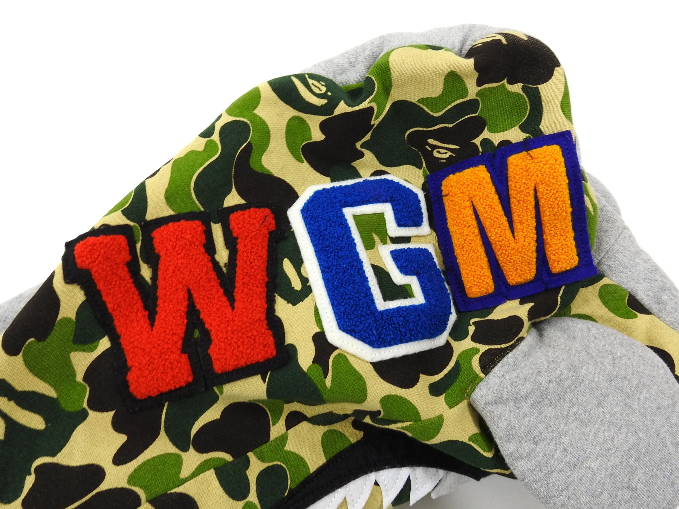A Bathing Ape Shark Full Zip Hoodie Bearbrick Toy Collaboration - XL