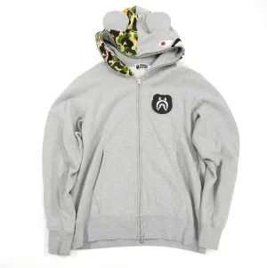 A Bathing Ape Shark Full Zip Hoodie Bearbrick Toy Collaboration - XL