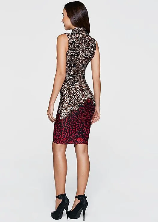 (A) Leopard Multi Dress