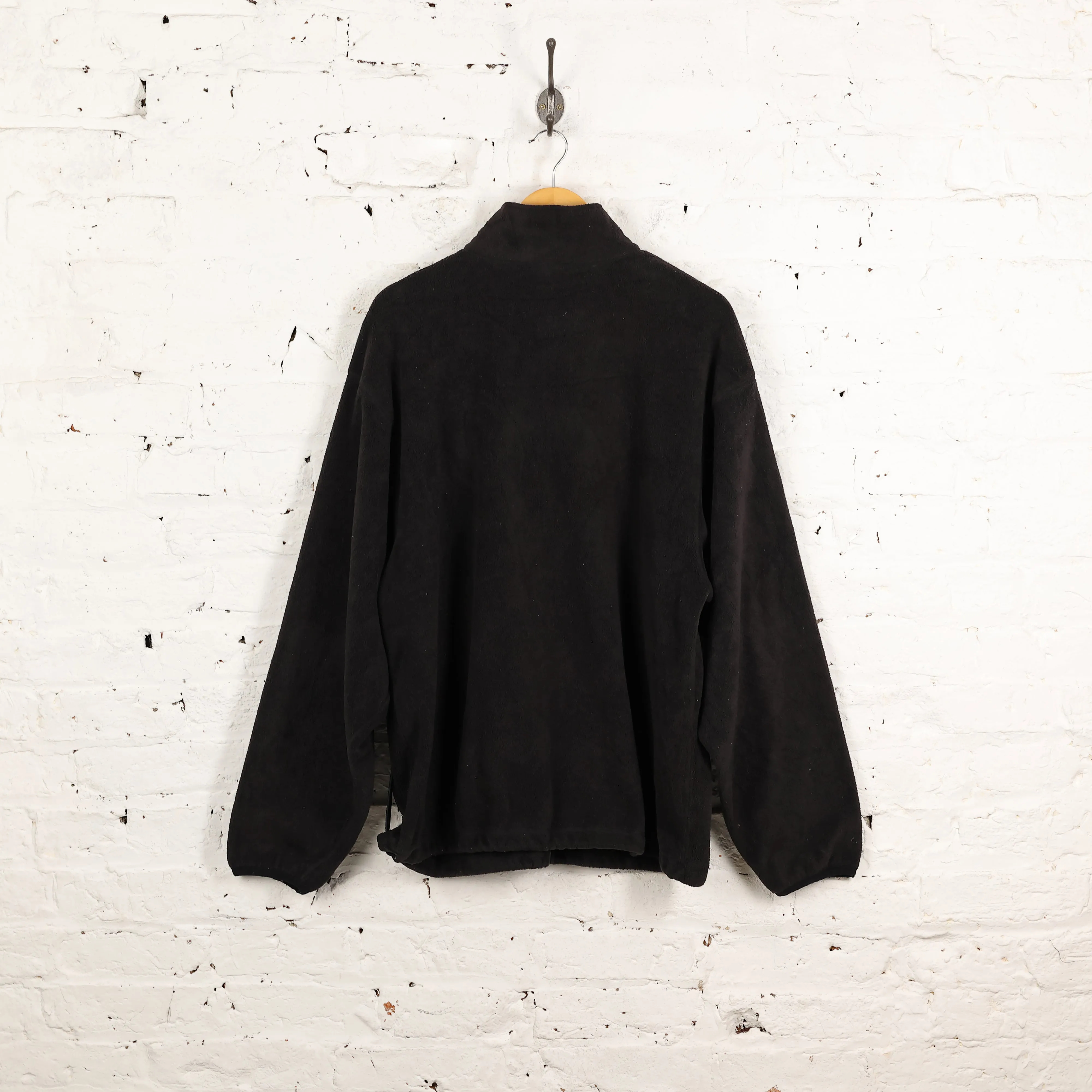 Adidas 90s 1/4 Zip Fleece - Black - L