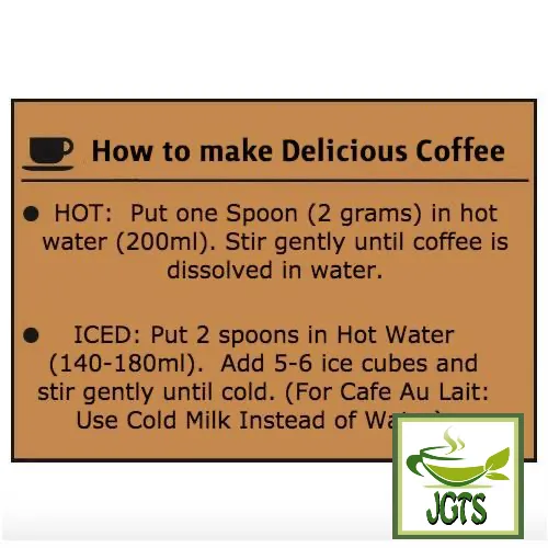(AGF) Blendy Espresso Instant Coffee