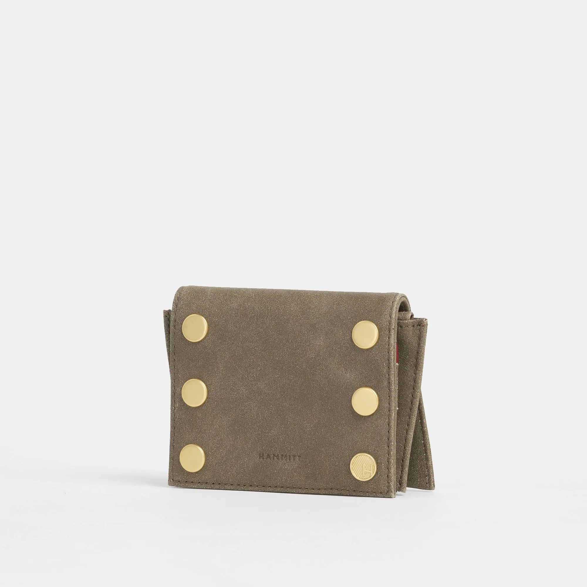 Allen Wallet | Pewter/Brushed Gold
