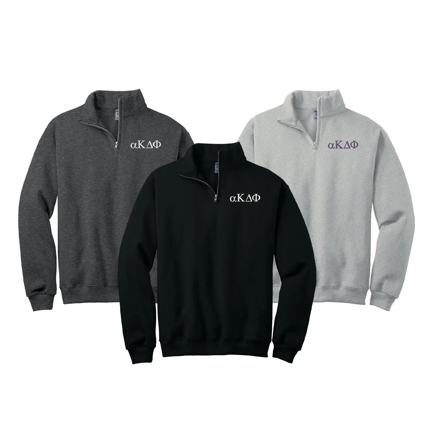 alpha Kappa Delta Phi Pullover Qzip Sweatshirt