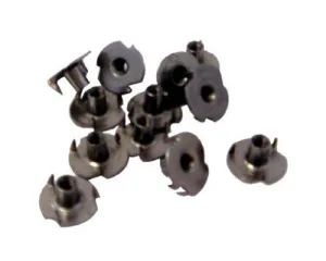 Amp nuts - T-Nuts 10/32 - for Brown/Black plastic strap handles (pack of 12)