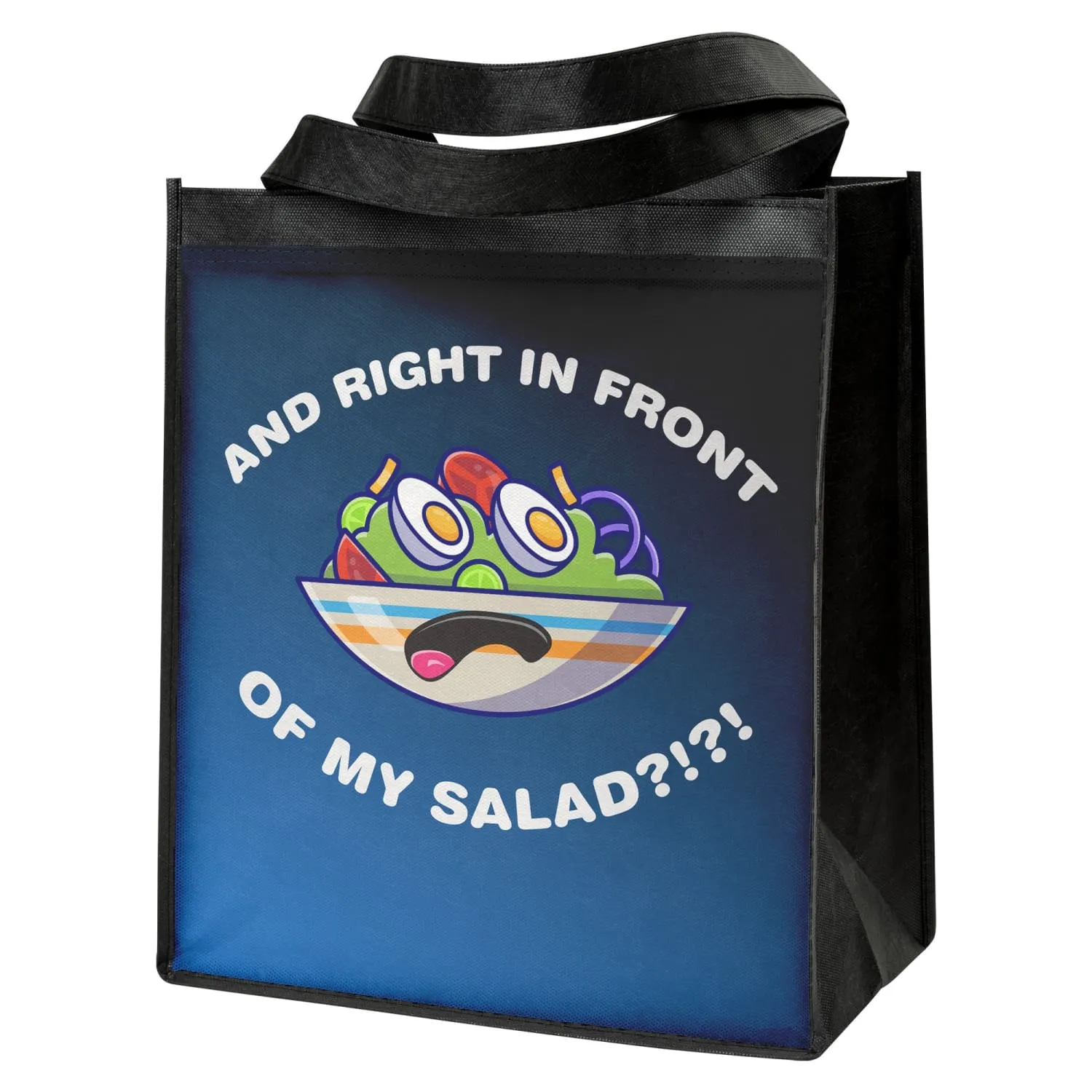 And RIght In Front Of My Salad Grocery Tote Bag
