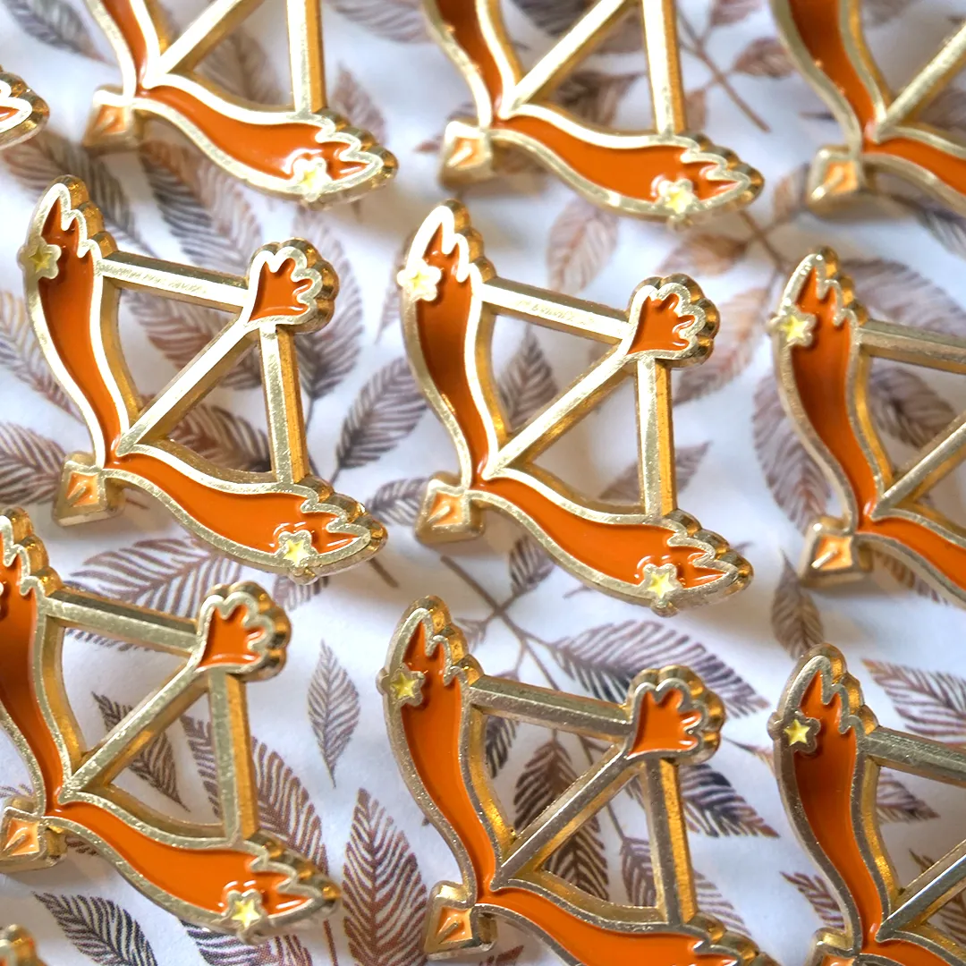Angelic Bow | Enamel Pin