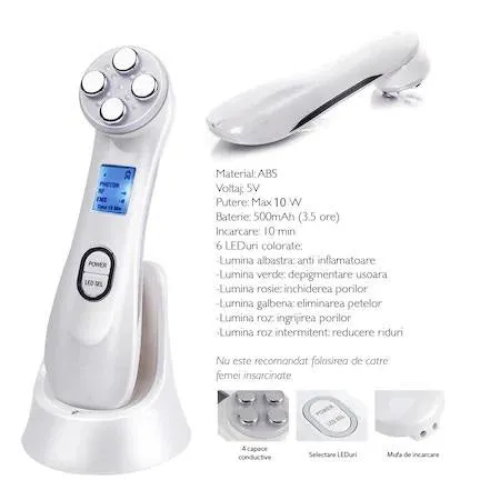 Aparat tratament facial, Mezoterapie 5 in 1